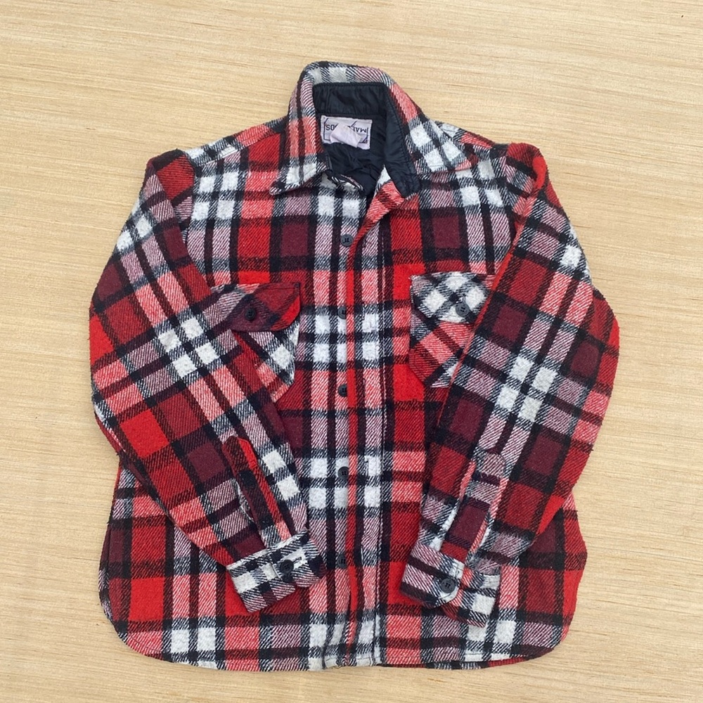 Vintage Male Duds Plaid Shacket. Sz S